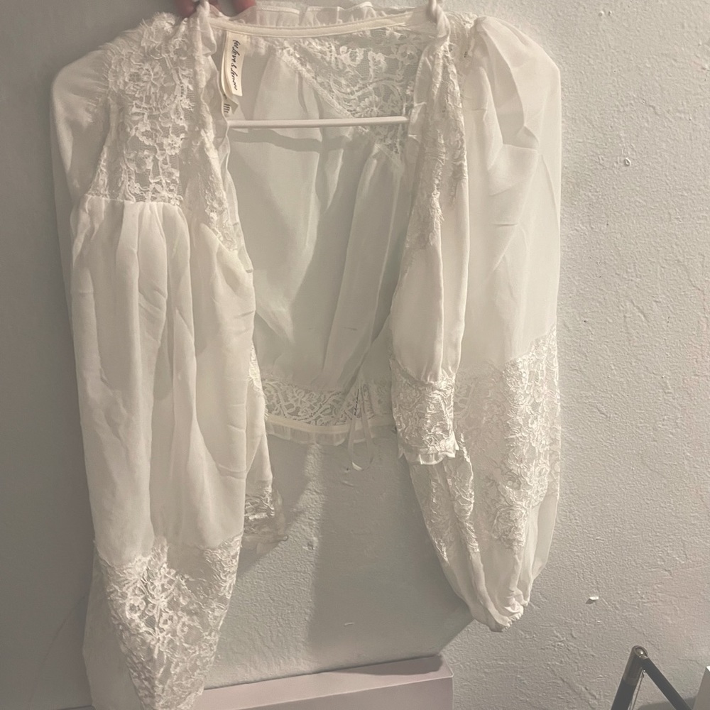 Flower Lace Blouse